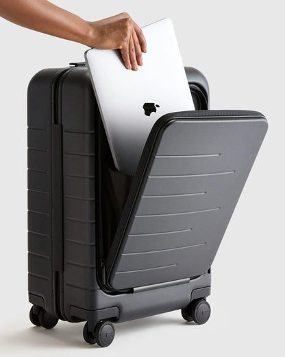 Front Pocket Carry-On Suitcase - One Size / Lavender