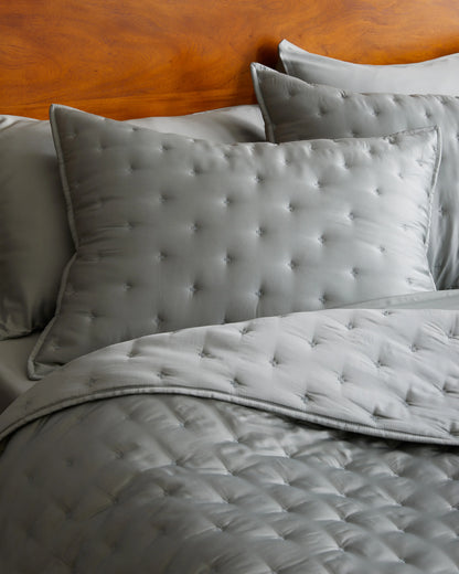 Bamboo Dream Quilt Set - Twin / Sage