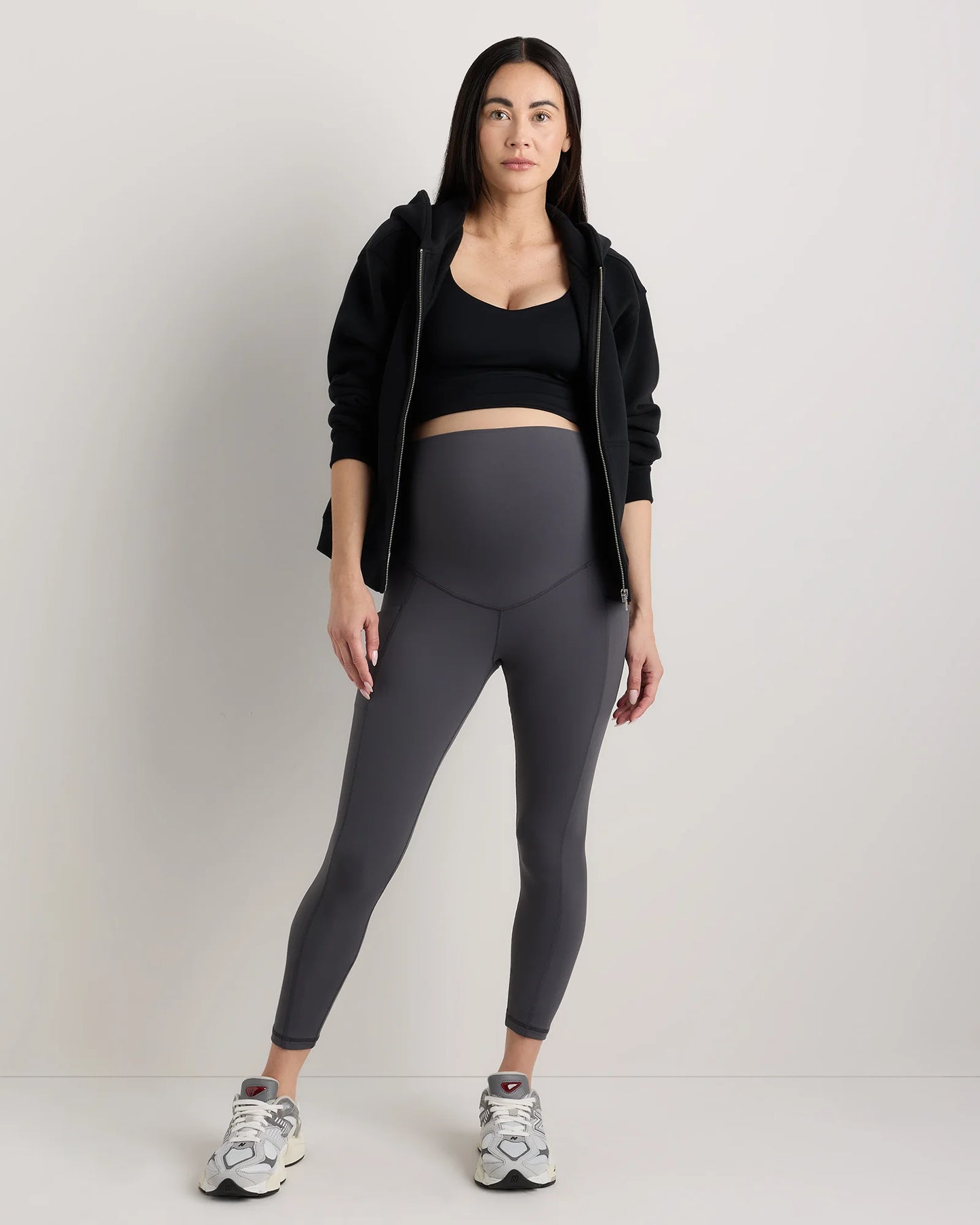 Ultra-Form Maternity Pocket Leggings - XS / Black