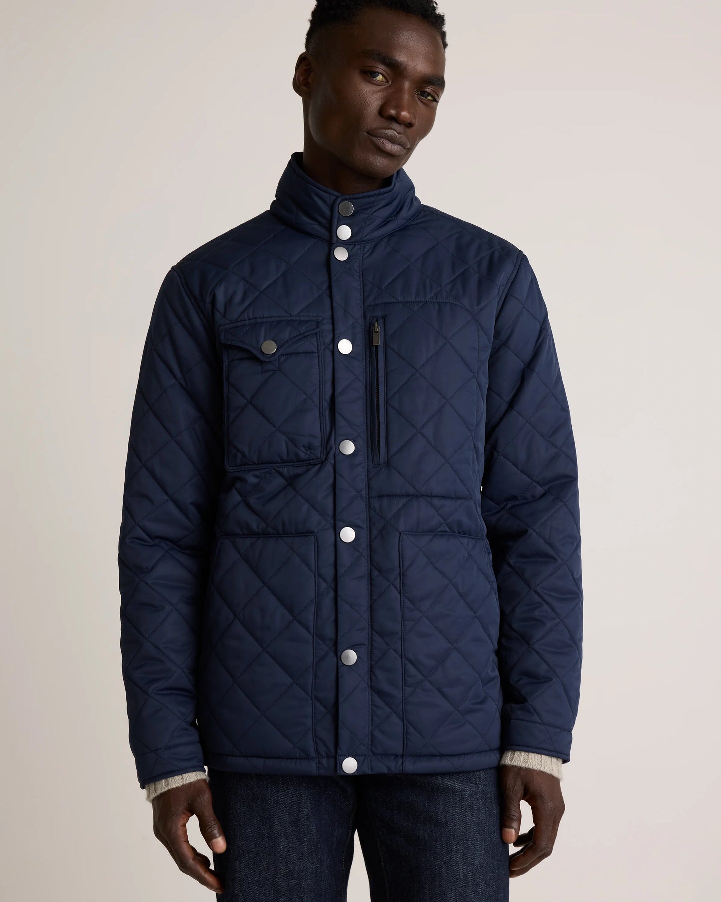 Featherless Quilted Utility Jacket - S / Verdant Pine