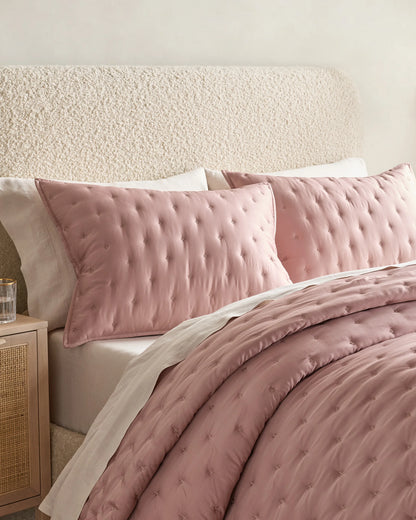 Bamboo Dream Quilt Set - Twin / Sage