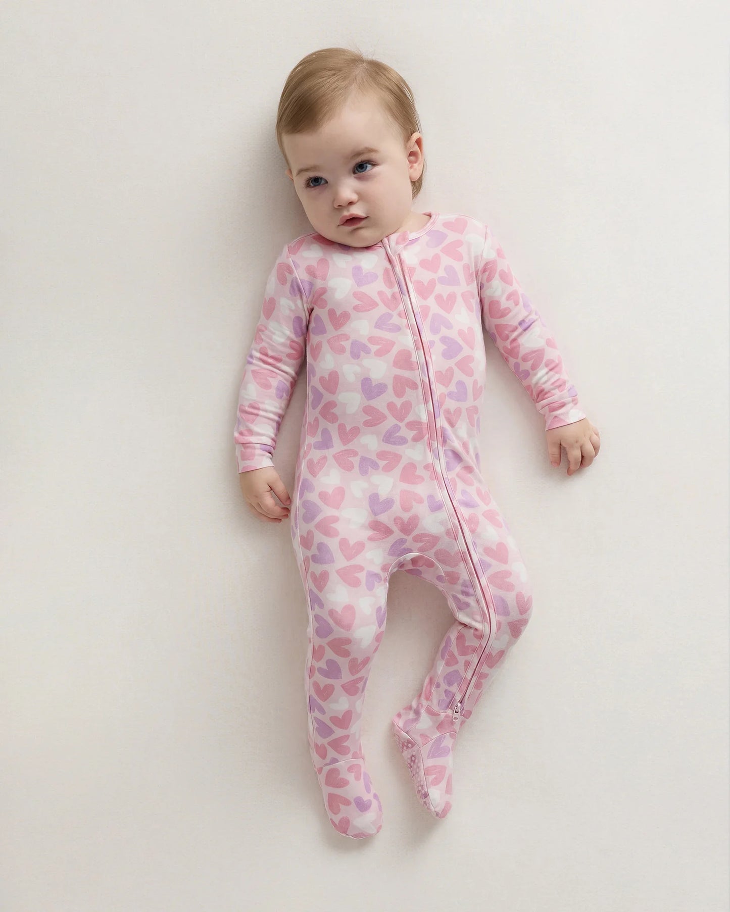 Bamboo Footie Pajama - 0-3M / Ice Cream Bears