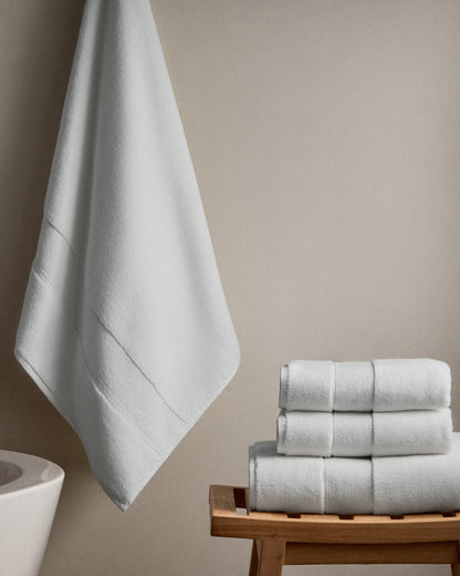 Classic Organic Turkish Cotton Bath Bundle (4 pieces) - One Size / White
