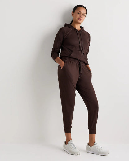 Flowknit Mid-Rise Joggers - XS / Black