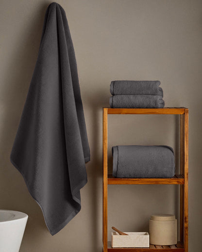 Plush Organic Turkish Cotton Bath Sheet Bundle (4 pieces) - One Size / White