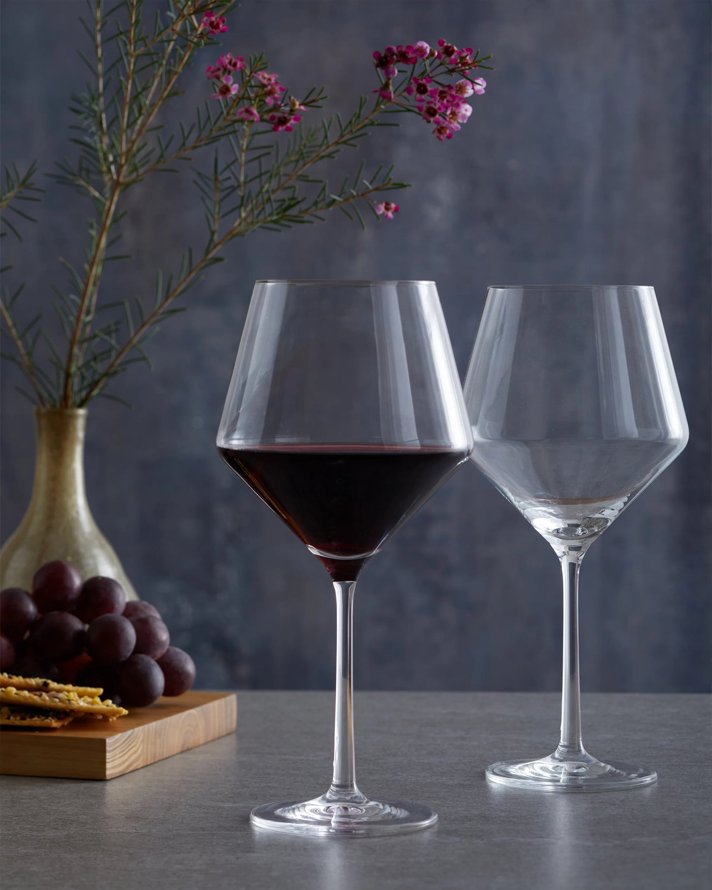 Pure Burgundy Wine Glass (Set of 6) - One Size / No Color