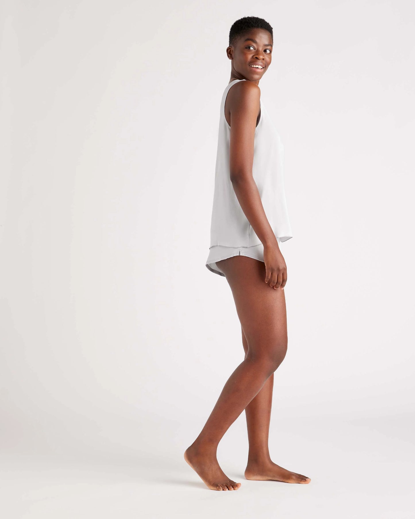 100% Washable Silk Pajama Shorts - XS / Toasted Almond