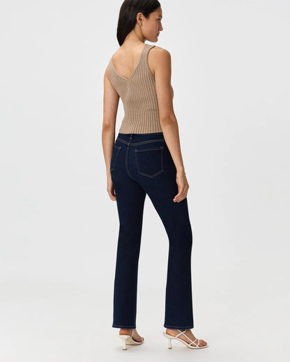 Bella Stretch Kick Flare Jeans - 24 / Deep Rinse