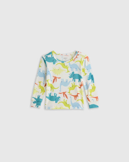 Bamboo Long Sleeve and Pant Pajama Set - 12-18M / Wildflower Dreams