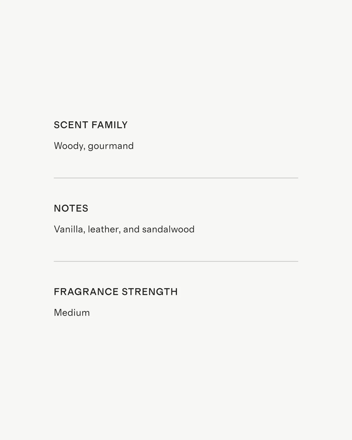 Vanille Fumée Candle - One Size / No Color