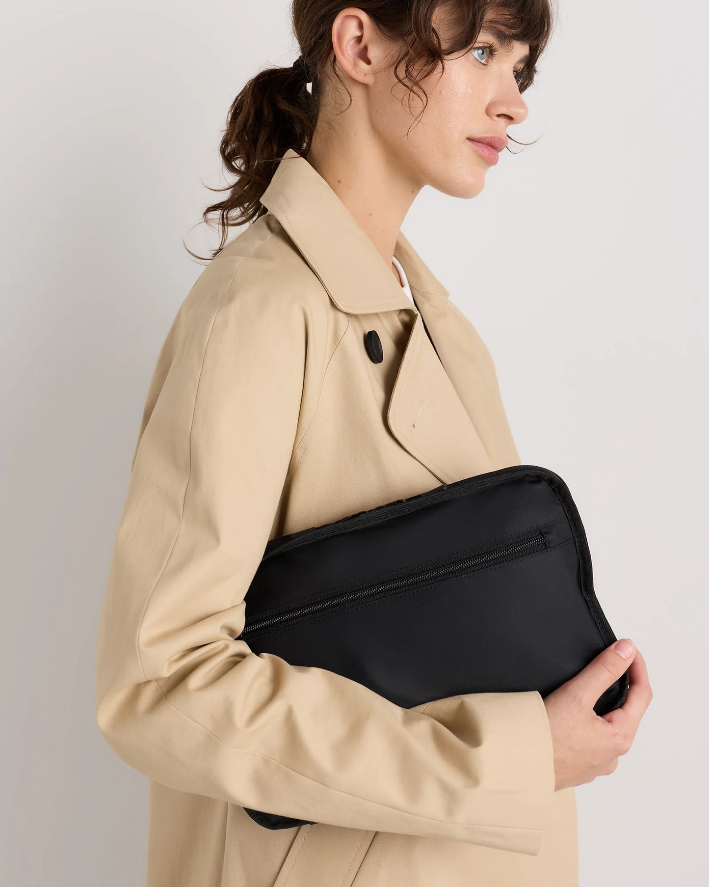 Packable Expandable Travel Tote - One Size / Black
