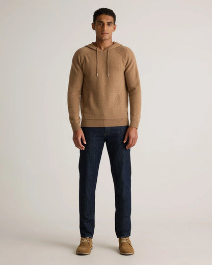 Mongolian Cashmere Pullover Hoodie - XS / Sea Spray Green
