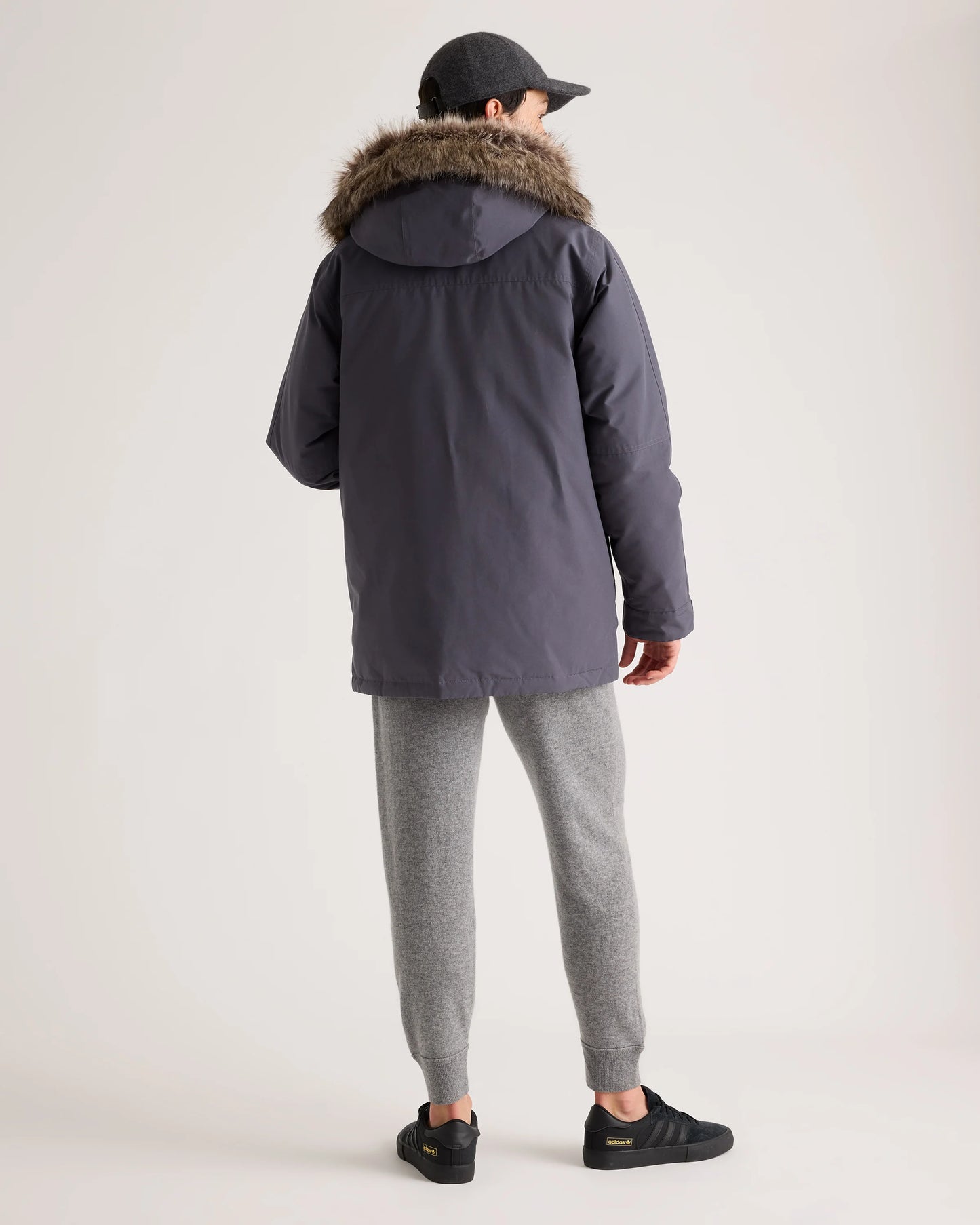 Responsible Down Hooded Parka - S / Storm Blue