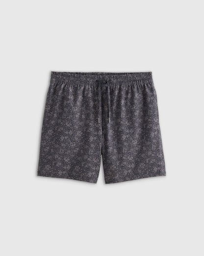Italian Swim Trunks - 7" - XS / Navy Diamond Geo