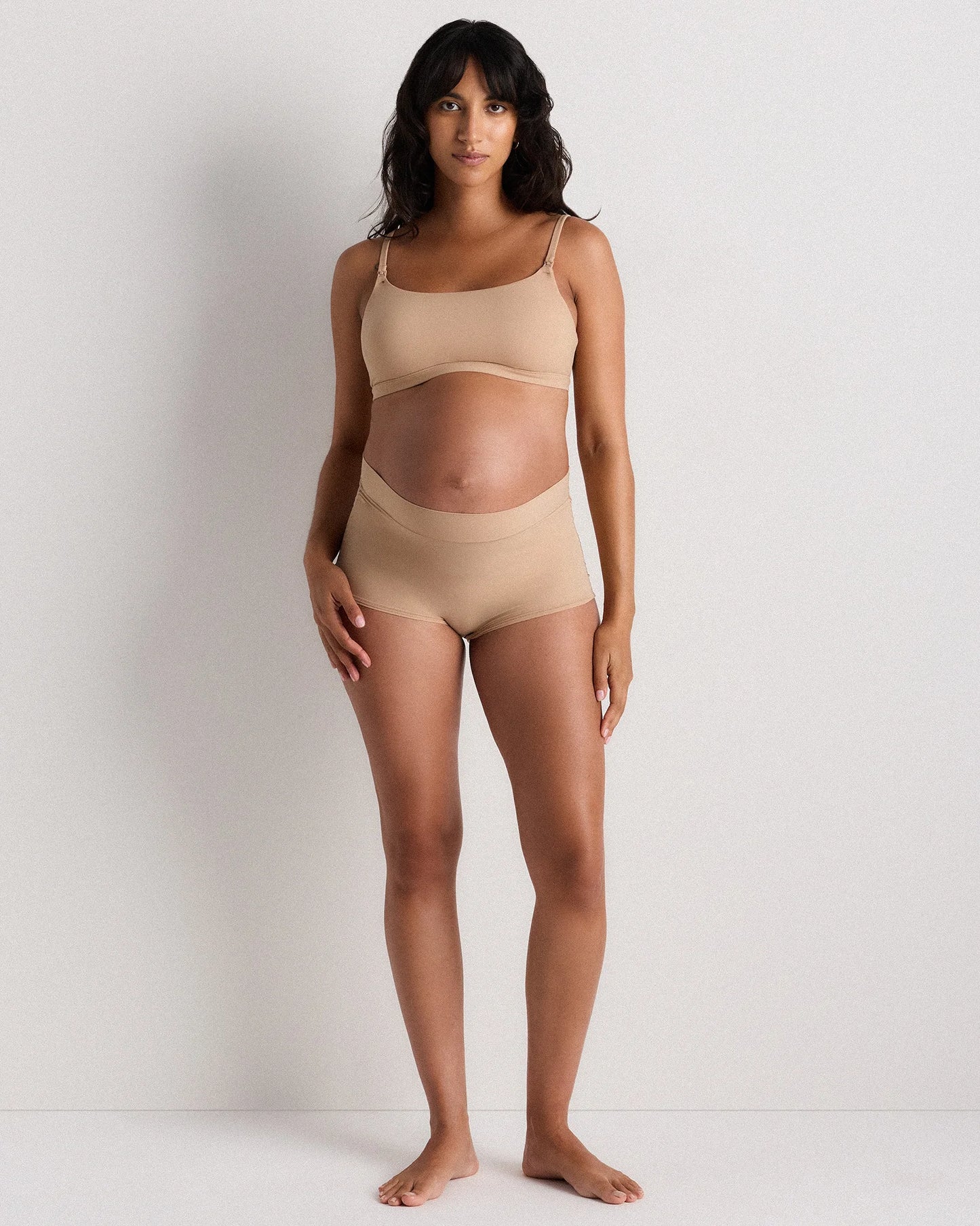 Second Skin Nursing Scoop Bralette (2-pack) - XS / Black