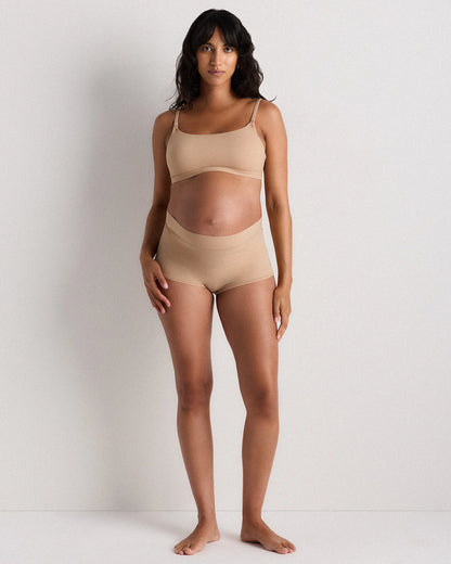 Second Skin Nursing Scoop Bralette (2-pack) - XS / Black