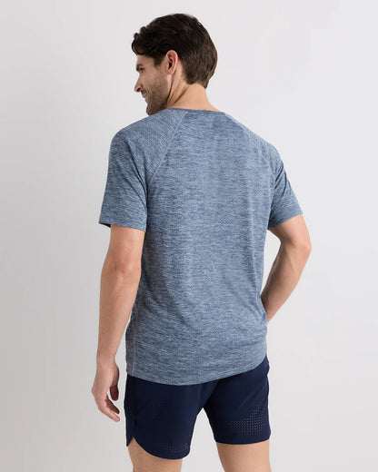 Mesh Performance Training Tee - S / Heather Grey