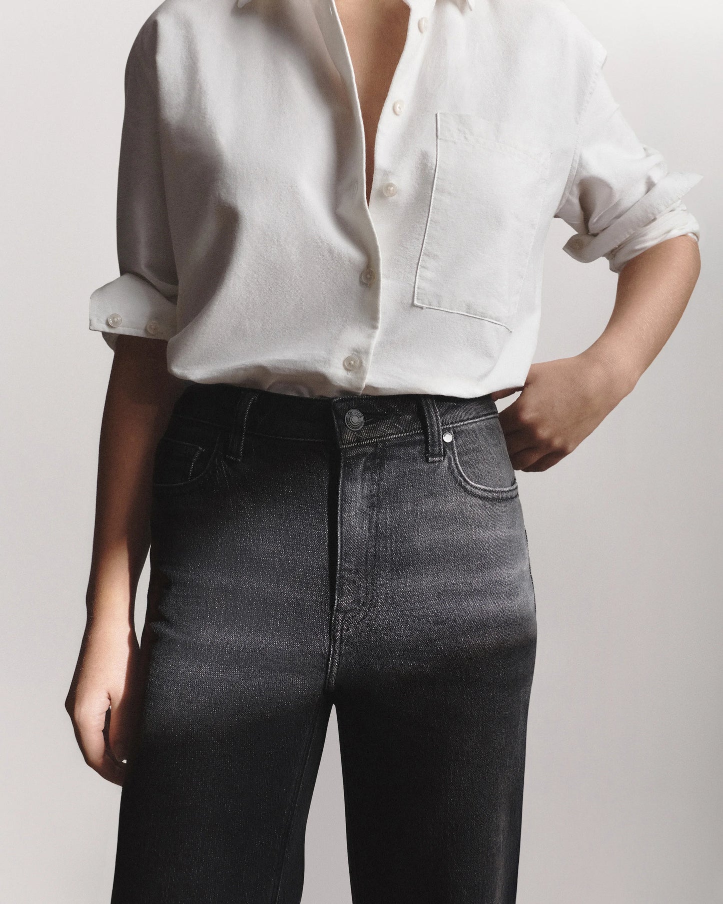 Bella Stretch Relaxed Straight Jeans - 24 / Atlantic Blue