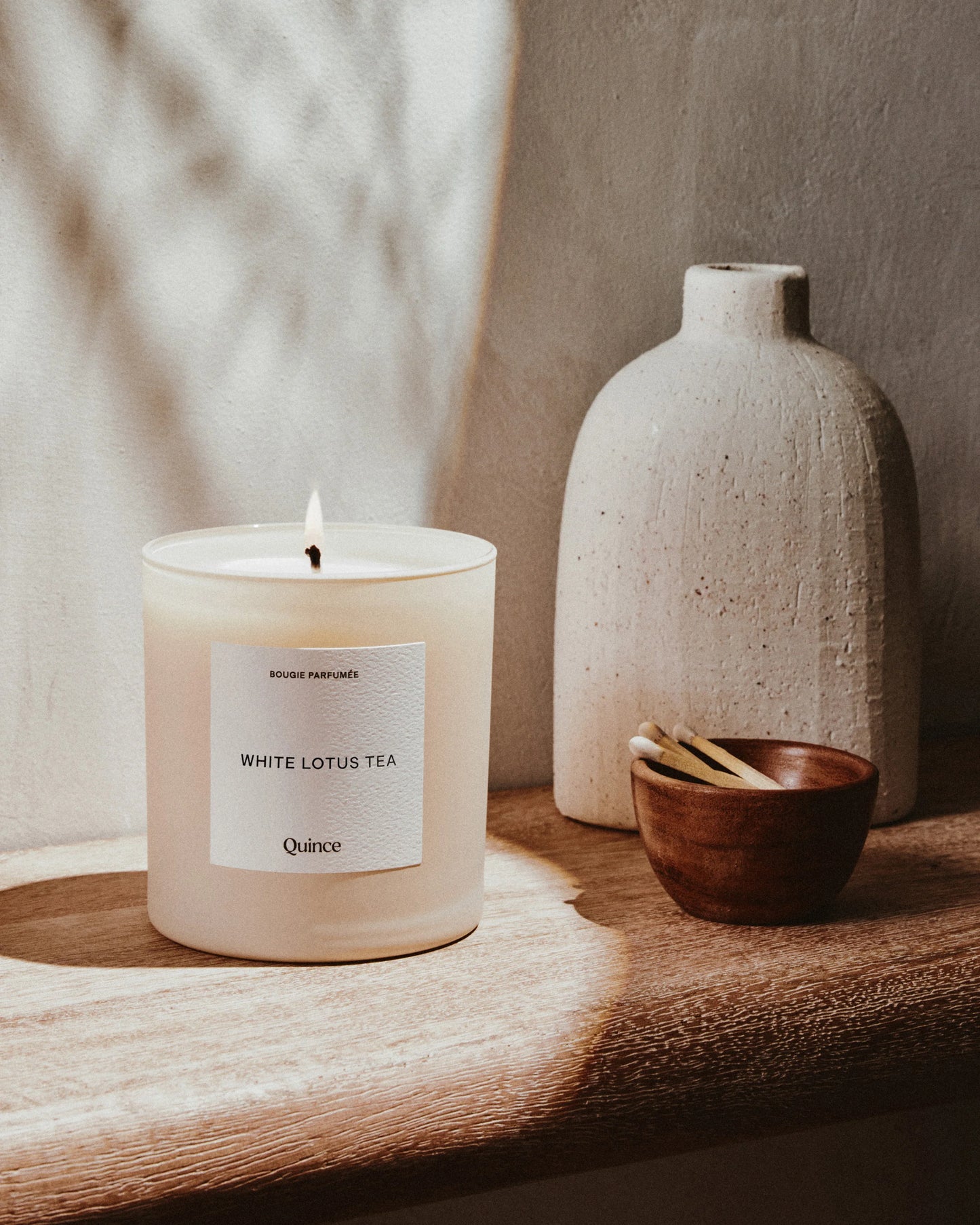 White Lotus Tea Candle - One Size / No Color