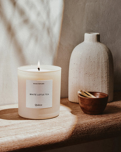 White Lotus Tea Candle - One Size / No Color