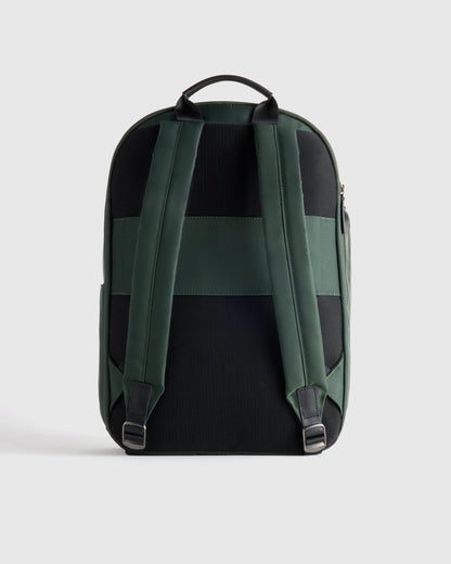 Voyage Nylon Slim Travel Backpack - One Size / Dark Green