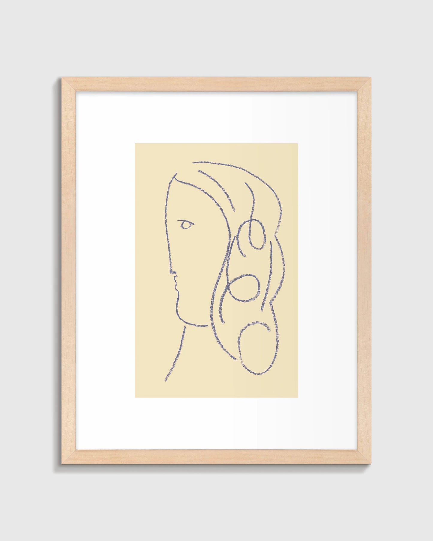 Selene by Jeff Jackson - 21.25"x26.25" / Oak