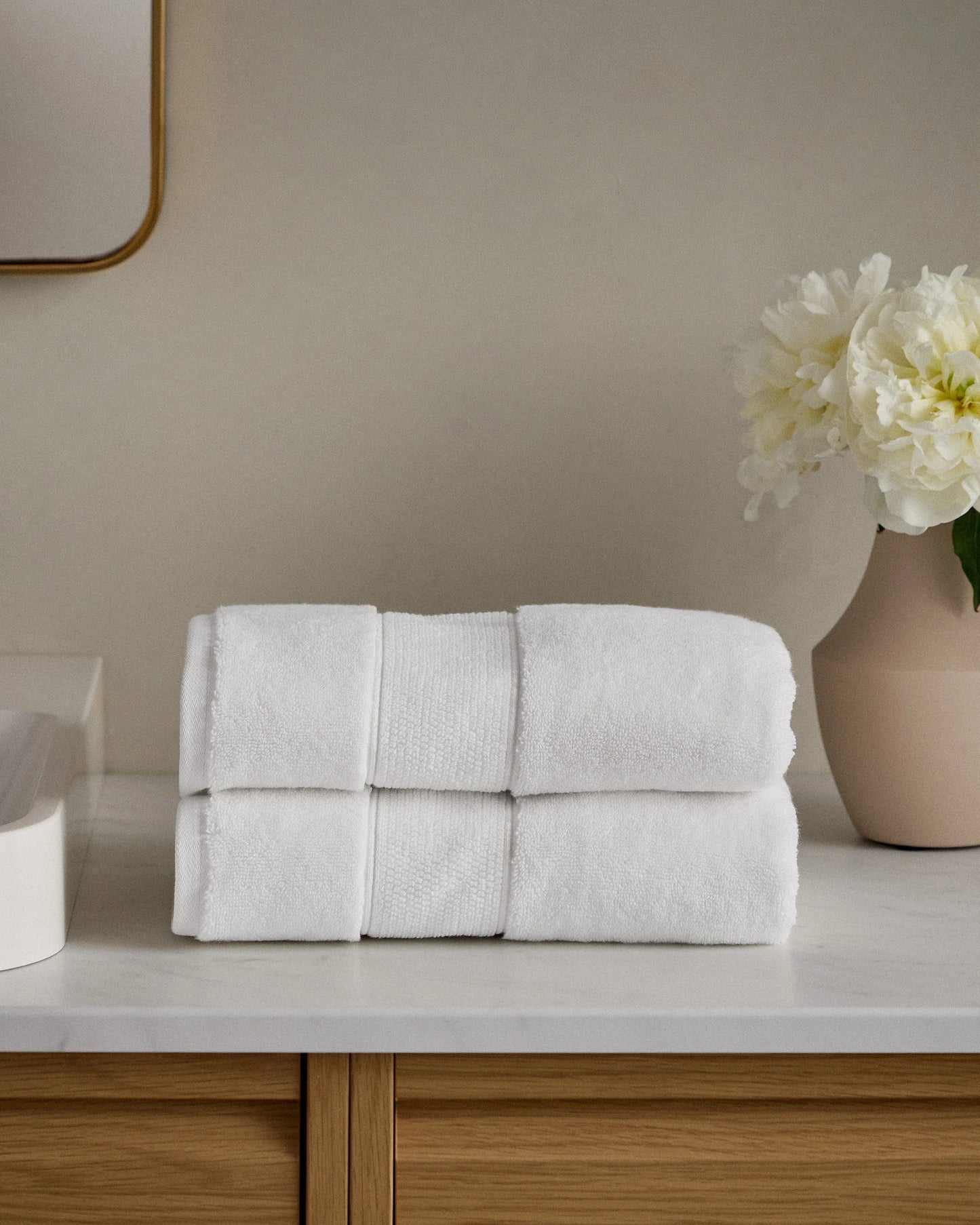Classic Organic Turkish Cotton Bath Bundle (4 pieces) - One Size / White