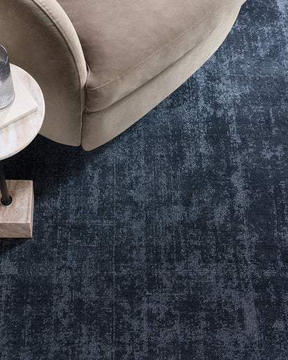 Drew Hand-Loomed Jute Rug - 5' x 8' / Blue