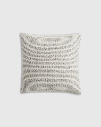 Mira Textured Stripe Pillow Cover - 20x20 / Grey