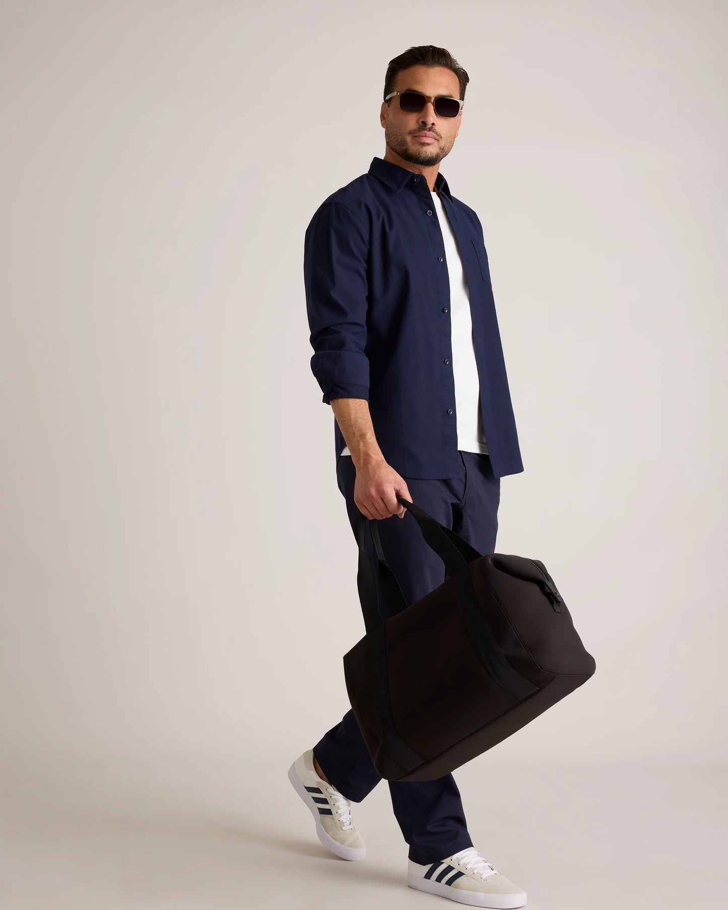 Organic Stretch Ripstop Straight Pants - S / Steel