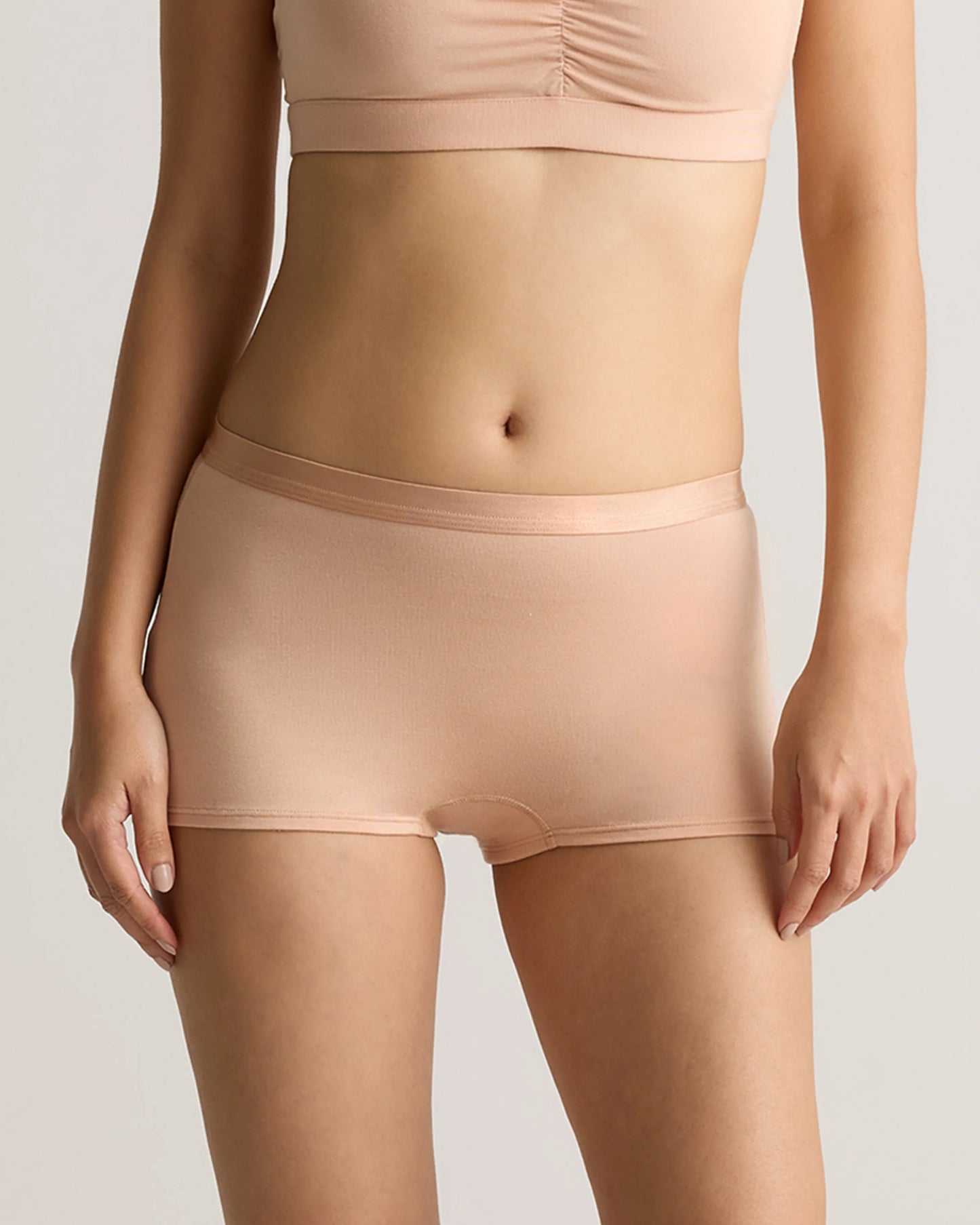 Micromodal Boyshort (6-pack) - XS / Warm Sand