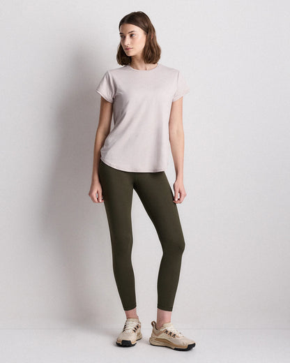 Flowknit Breeze Tee - XS / Heather Green