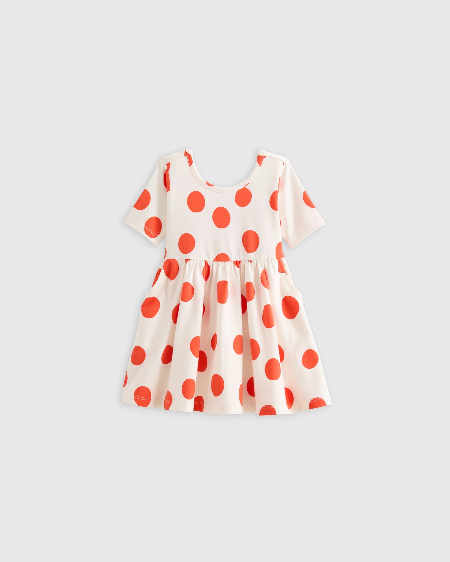 Organic Cotton Skater Dress - 3-6M / Animal Print