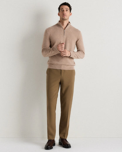 Calfskin Leather Derby - 7 / Brandy