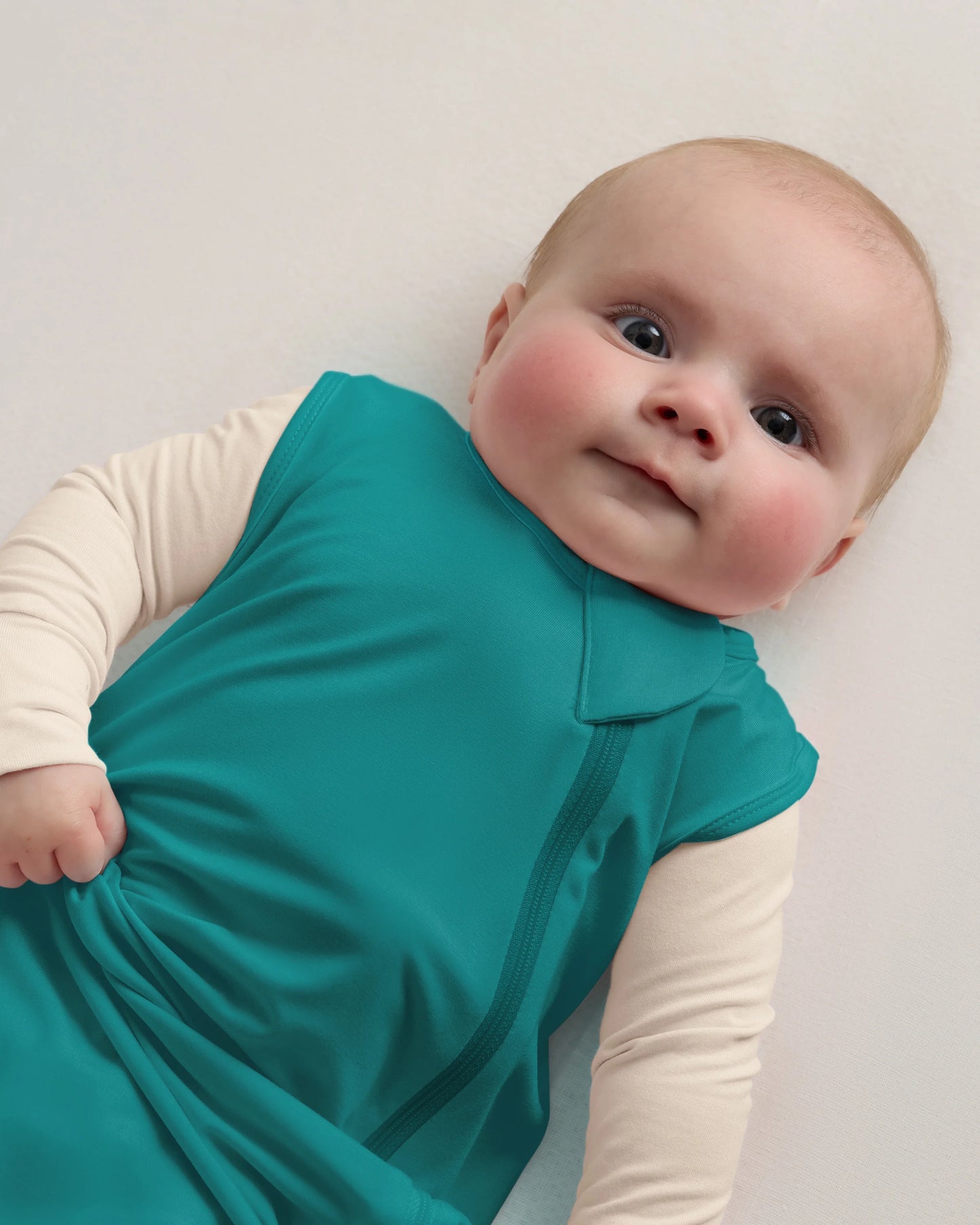 Bamboo Sleep Bag 0.5 TOG - S / Colony Blue