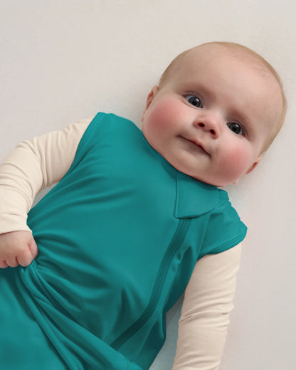 Bamboo Sleep Bag 0.5 TOG - S / Colony Blue