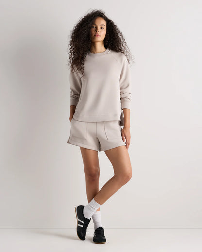 CloudComfort Crewneck Sweatshirt - XS / Pebble Beige