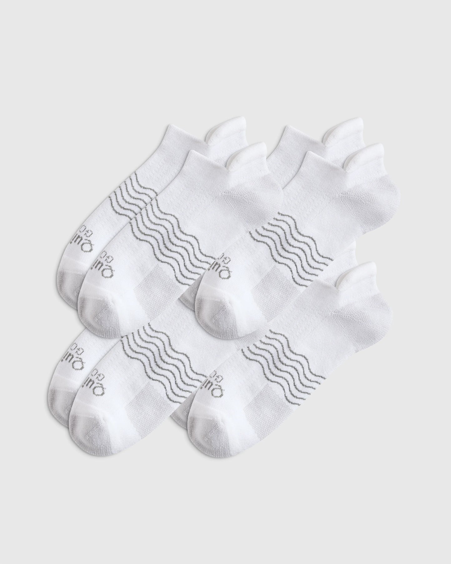 Performance Golf Ankle Socks (4-pack) - S / White