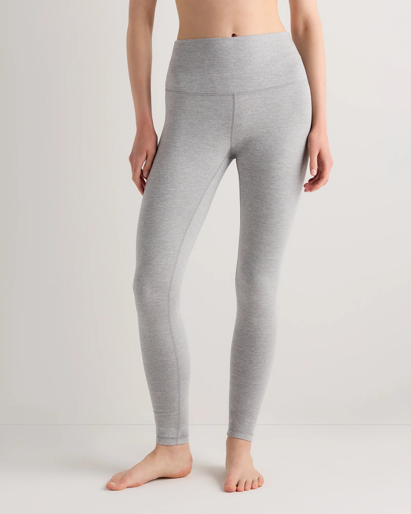 Ultra-Soft High-Rise Legging - XS / Heather Oatmeal