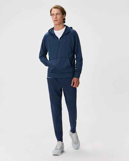 Flowknit Performance Half-Zip Hoodie - S / Heather Green