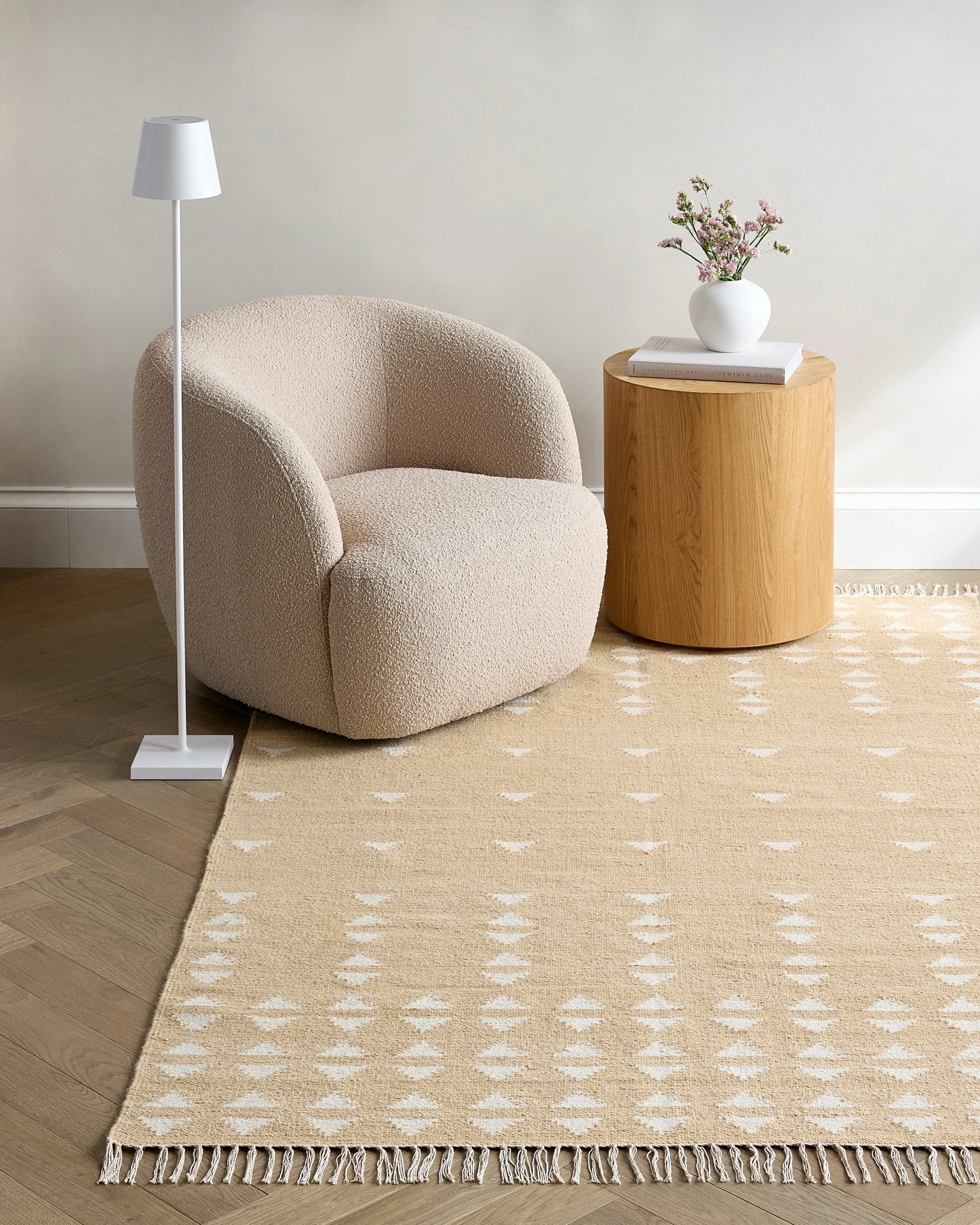Shay Wool Kilim Rug - 3' x 5' / Brick