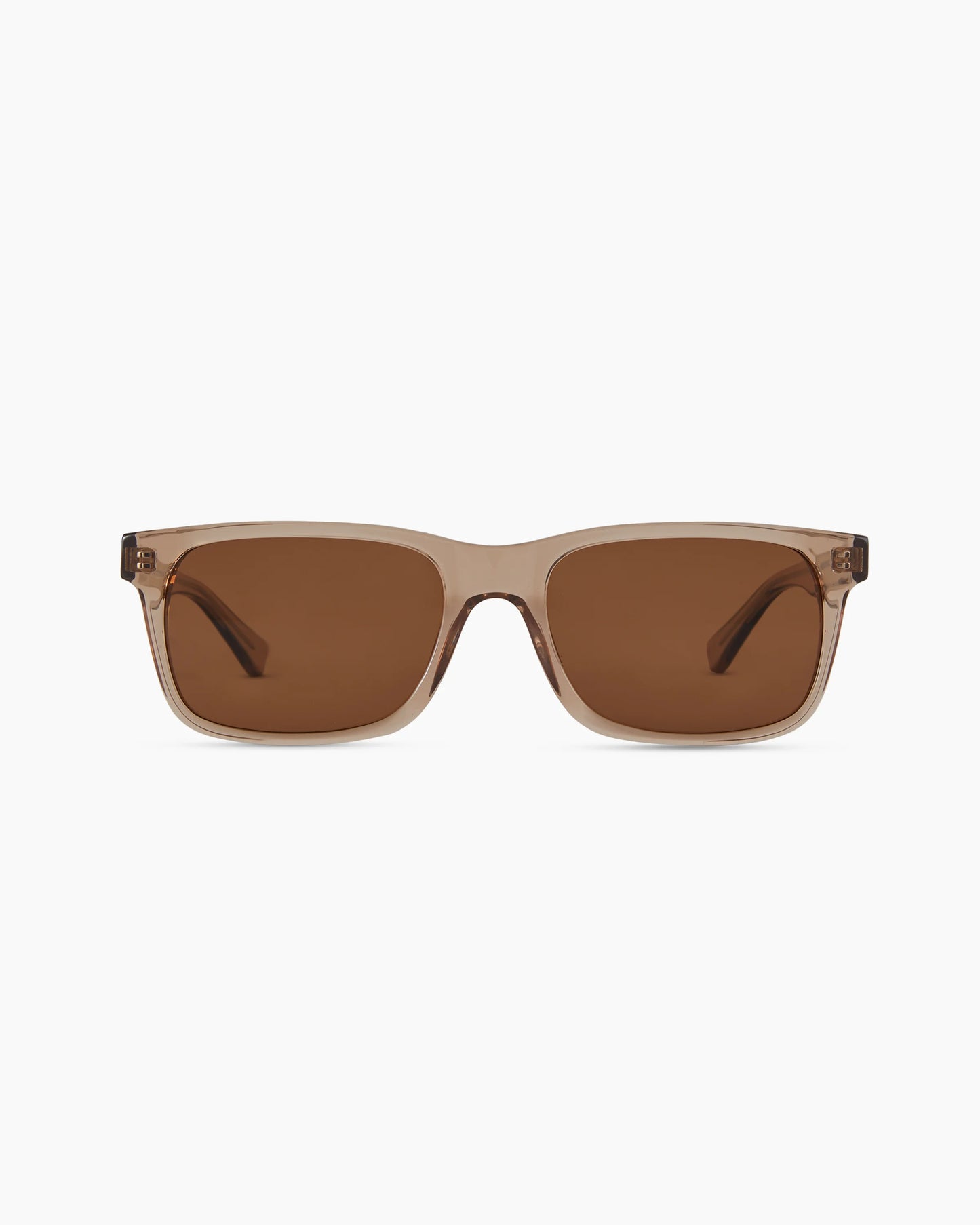River Polarized Acetate Sunglasses - One Size / Tortoise with Green lens