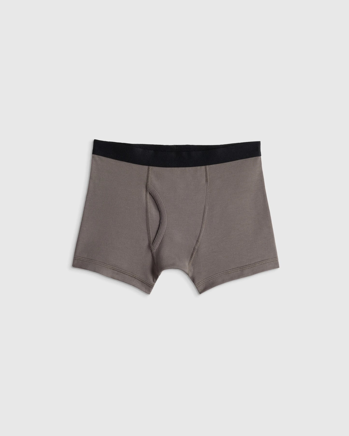 Boys Organic Cotton Boxer Brief 5-Pack - 6 / Solid Neutral Multi Pack
