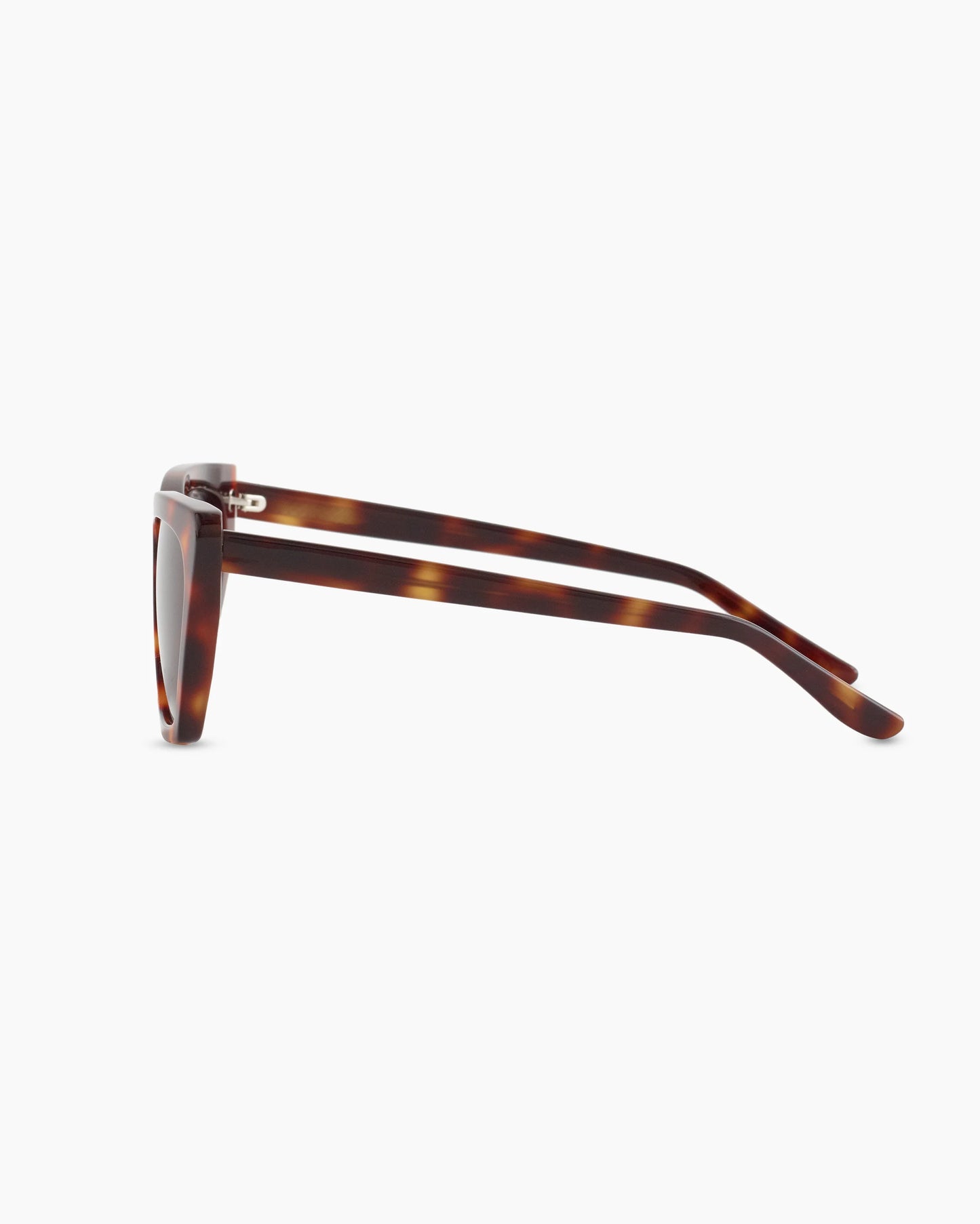 Andy Polarized Acetate Sunglasses - One Size / Black with Grey lens
