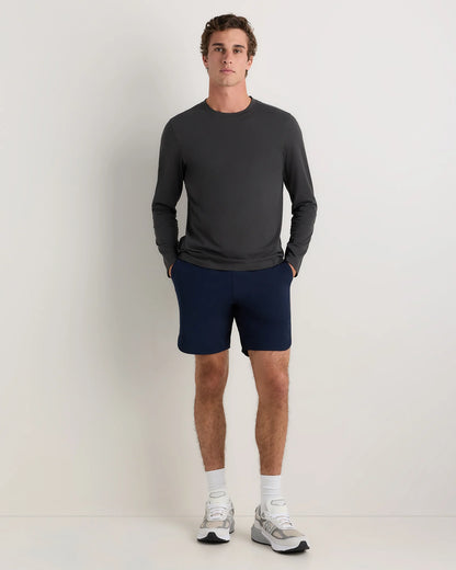 Studio Performance Long Sleeve Tee - S / Black