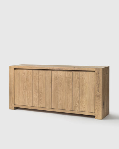 Reclaimed Oak Sideboard - One Size / Cafe Brown