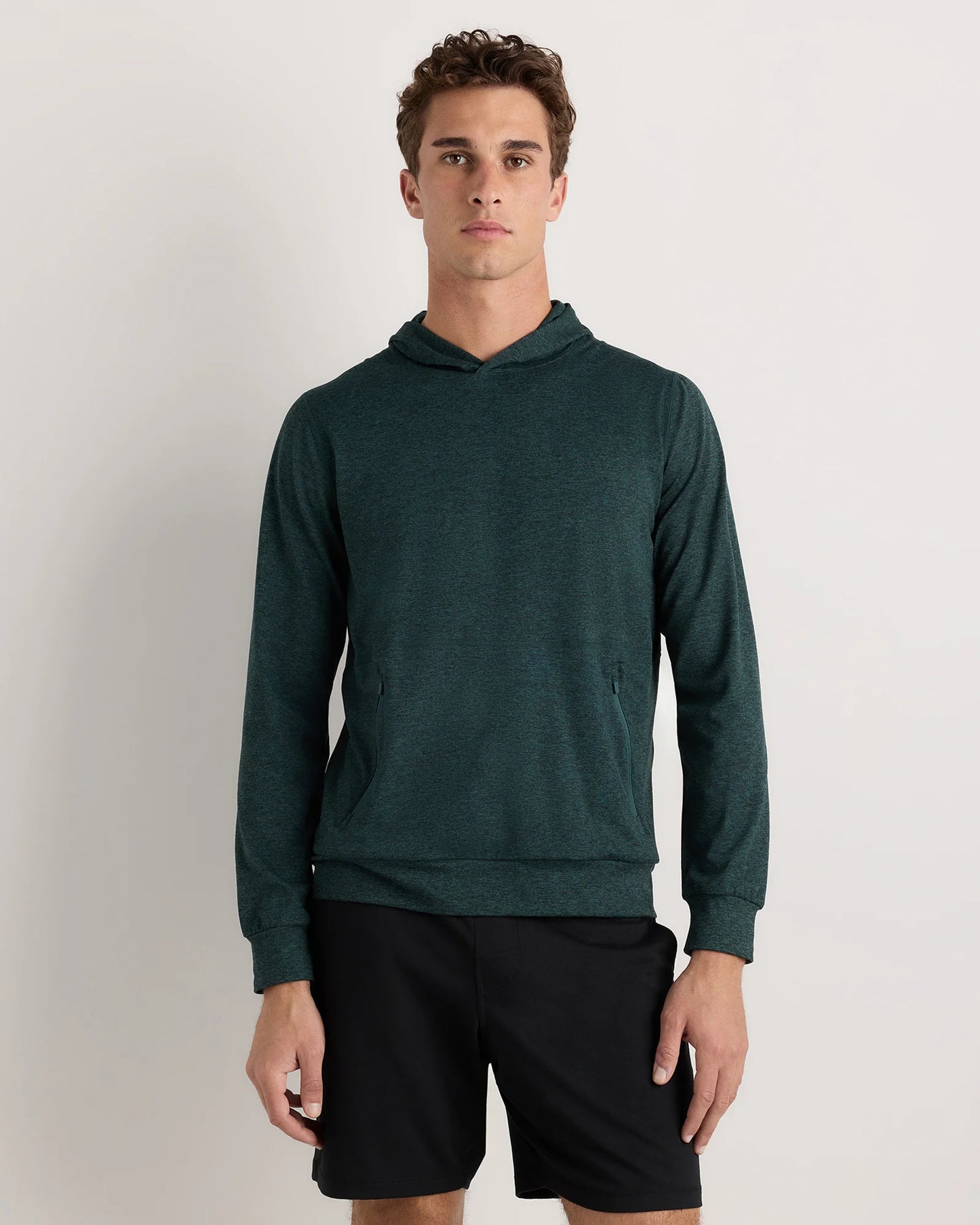 Flowknit Performance Hoodie - XS / Heather Coffee Bean Brown