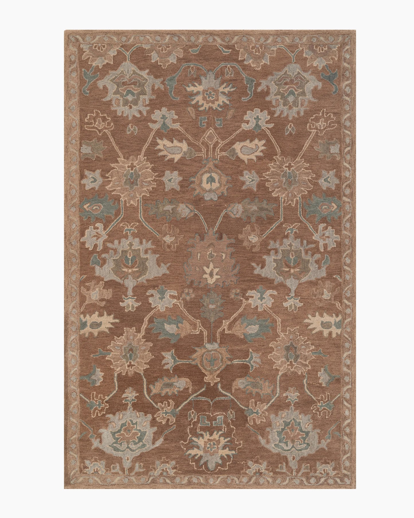 Billie Wool Rug - 5' x 8' / Chestnut