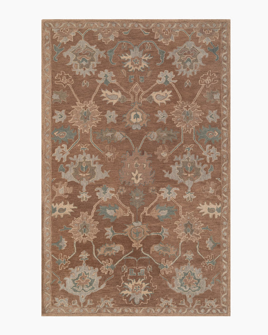 Billie Wool Rug - 5' x 8' / Chestnut