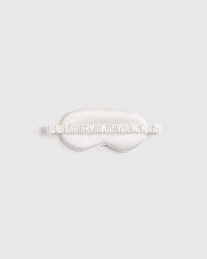 Mulberry Silk Beauty Sleep Mask - One Size / Soft Pink